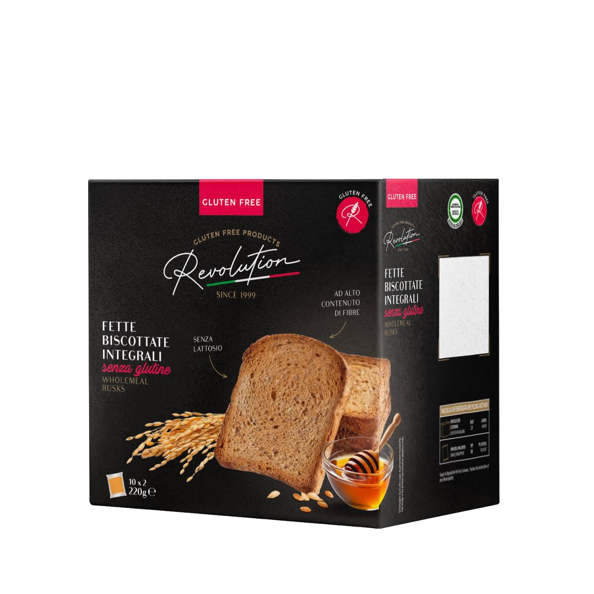Fette biscottate integrali