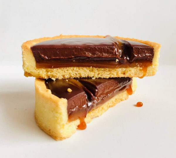 Tart al Cioccolato e Caramello Salato