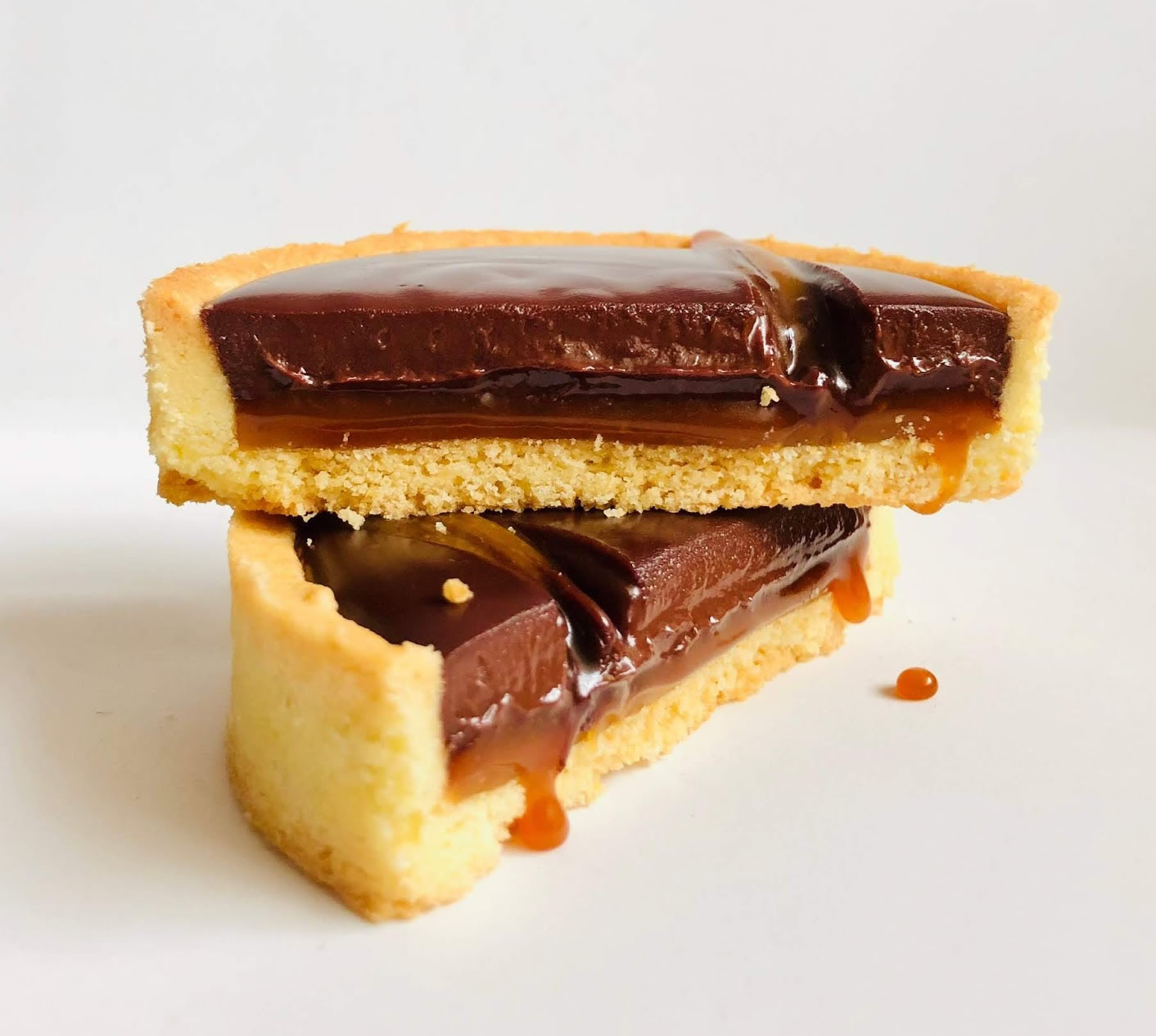 Tart al Cioccolato e Caramello Salato