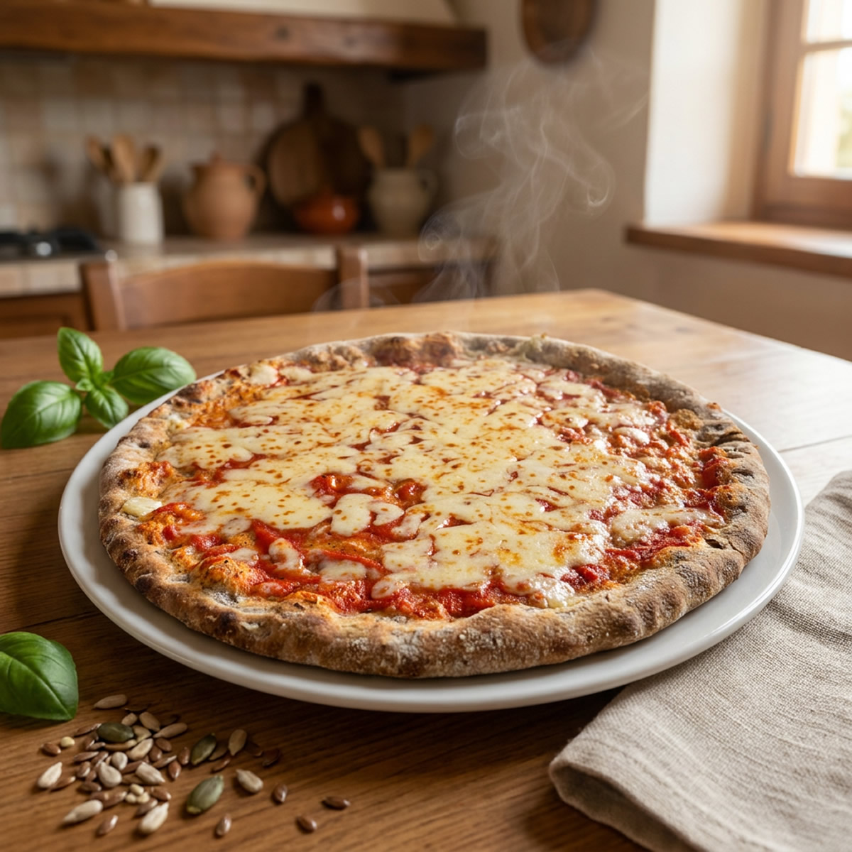 Pizza Margherita Rustica Senza Glutine